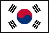 South Korea: flag (Image from Wikipedia)
