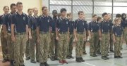 Army discipline in school (Image: ABC)