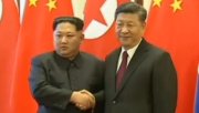 Kim and Xi (Image: ABC)