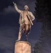 Captain Cook statue (Image: SBS)